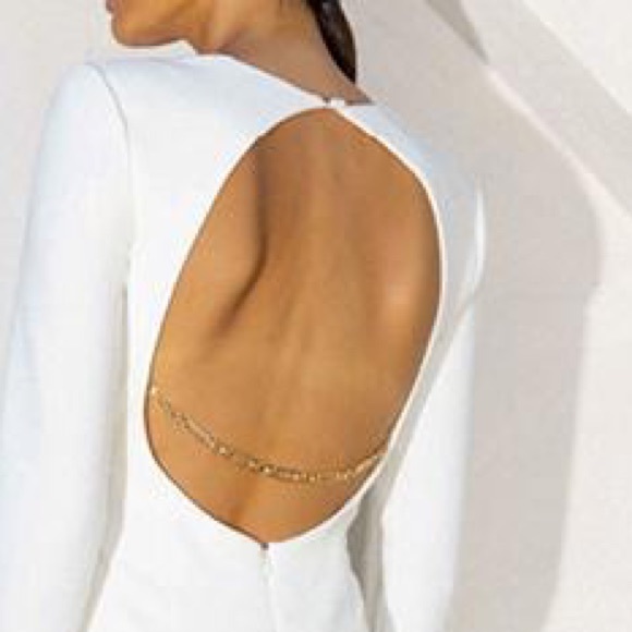 MISHA COLLECTION
DANIELLA DRESS - IVORY size 8 - Picture 4 of 5